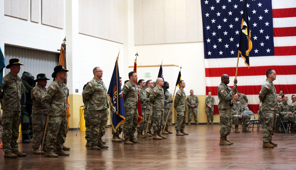 96th Troop Command Change of Command