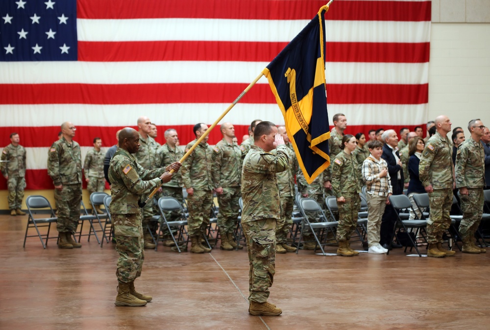 96th Troop Command Change of Command
