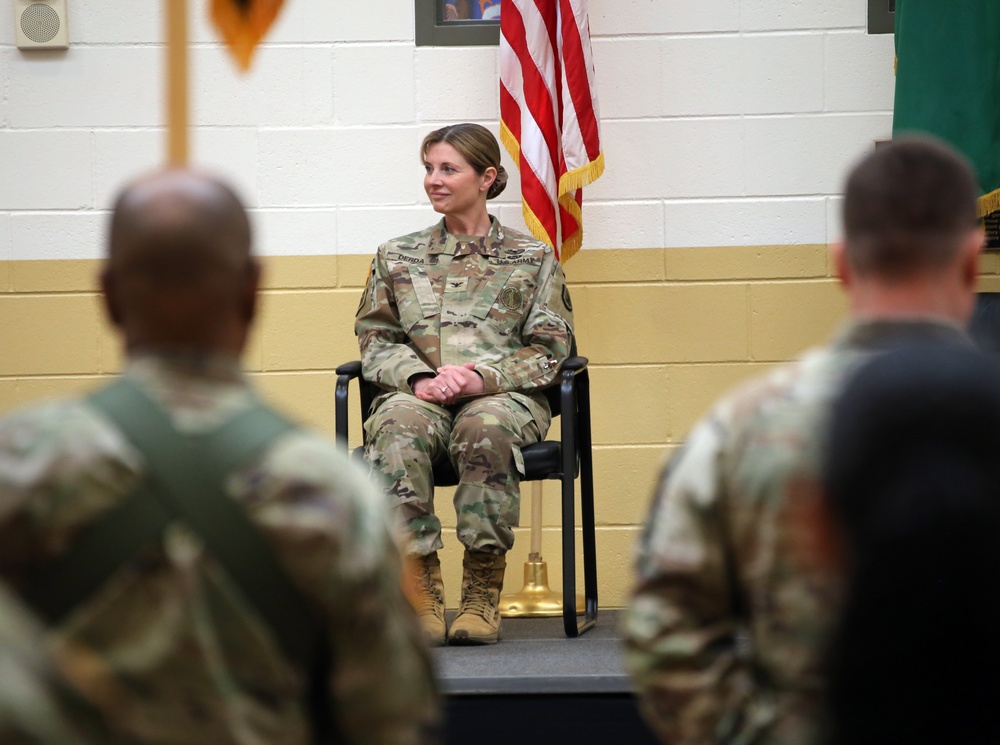 96th Troop Command Change of Command