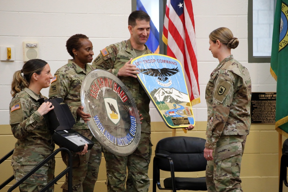 96th Troop Command Change of Command