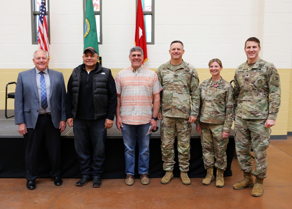 96th Troop Command Change of Command