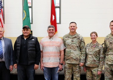 96th Troop Command Change of Command