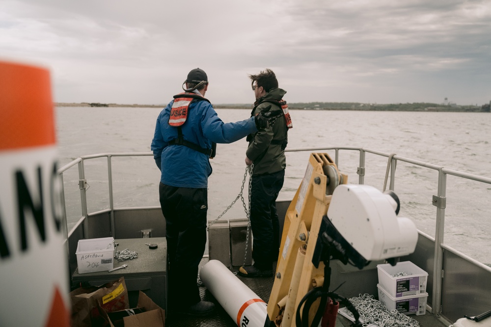 Safety Buoys Placed at Ashtabula Harbor