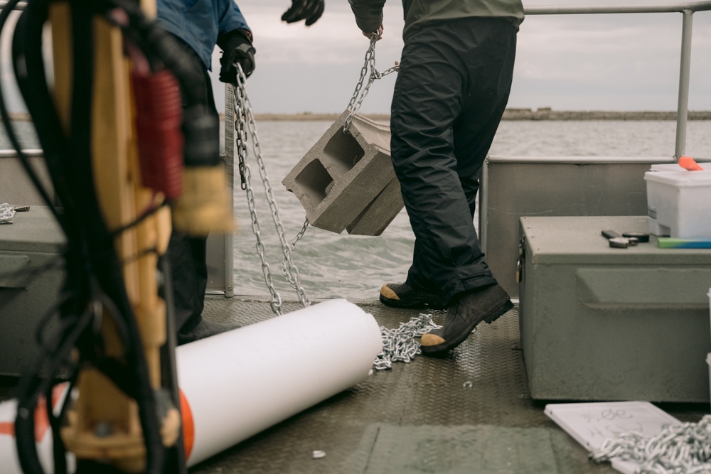 Safety Buoys Placed at Ashtabula Harbor