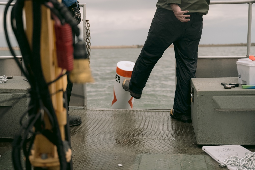 Safety Buoys Placed at Ashtabula Harbor