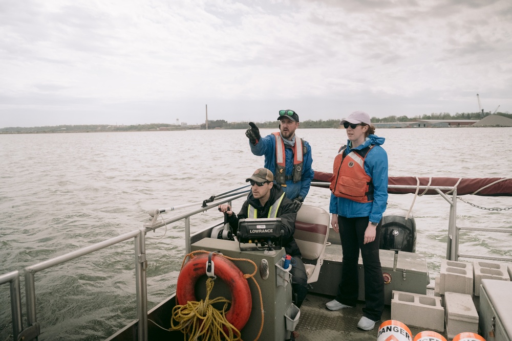 Safety Buoys Placed at Ashtabula Harbor