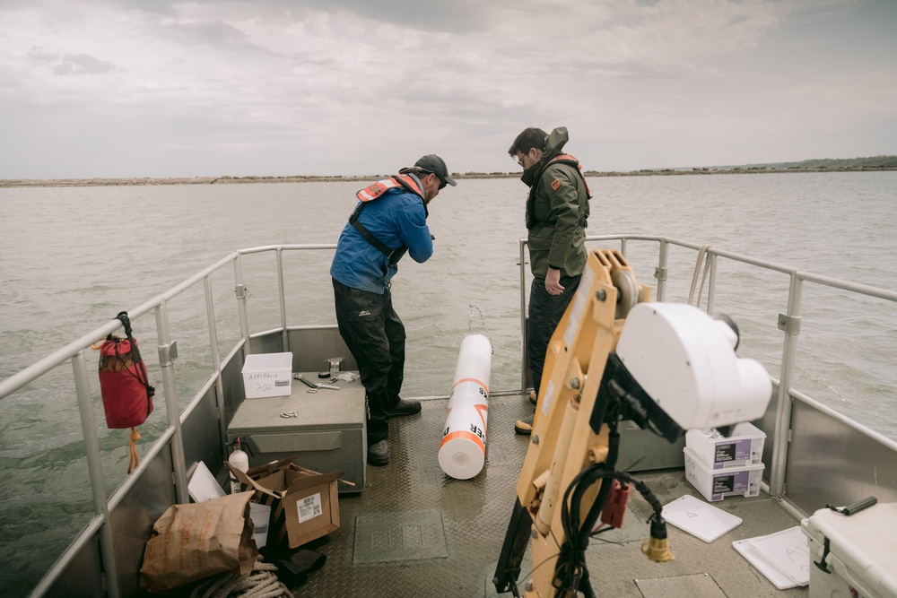 Safety Buoys Placed at Ashtabula Harbor