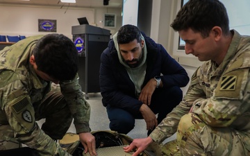 3rd Infantry Division Soldiers operate UAS during Combined Resolve 25-02