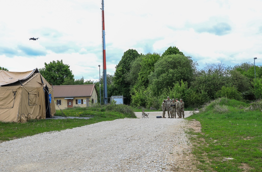 3rd Infantry Division Soldiers operate UAS during Combined Resolve 25-02