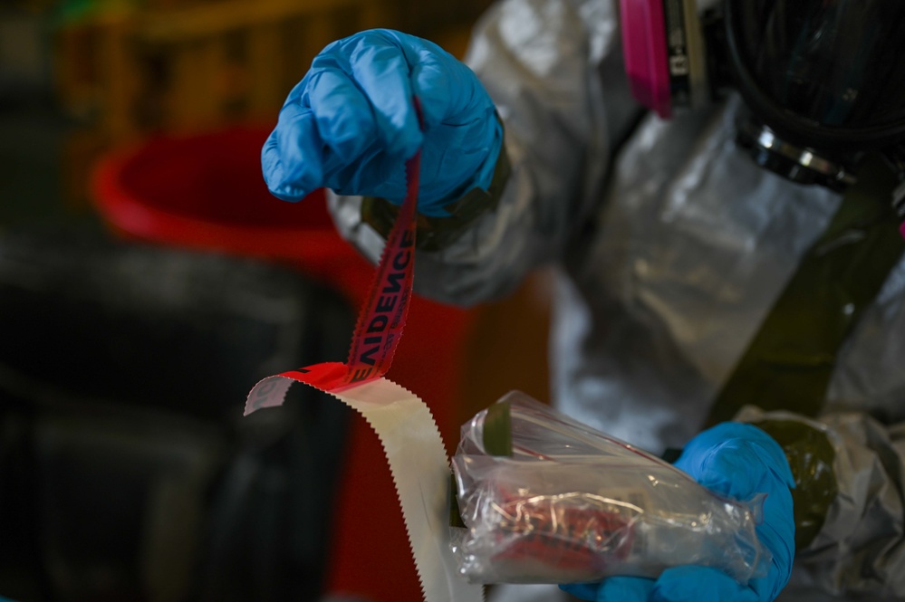 BH 25-2: 18th CES conducts HAZMAT decontamination training