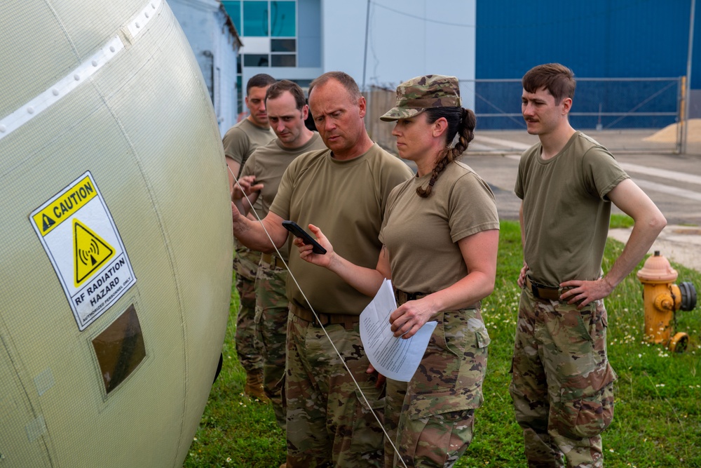265th CBCS Guard Tour 2025