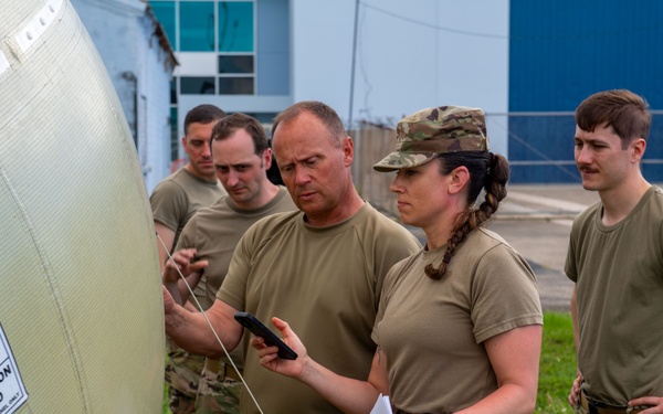 265th CBCS Guard Tour 2025