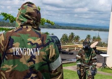 265th CBCS Guard Tour 2025