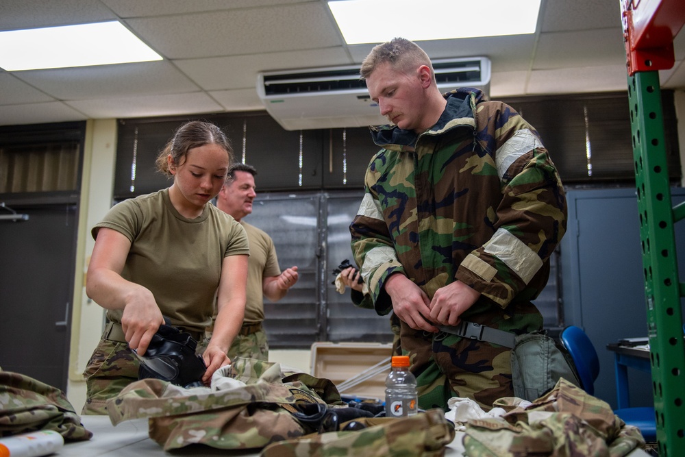 265th CBCS Guard Tour 2025
