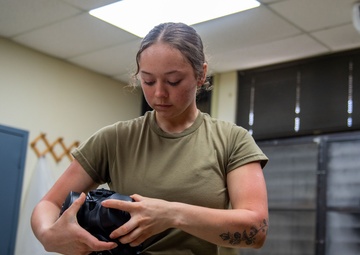 265th CBCS Guard Tour 2025