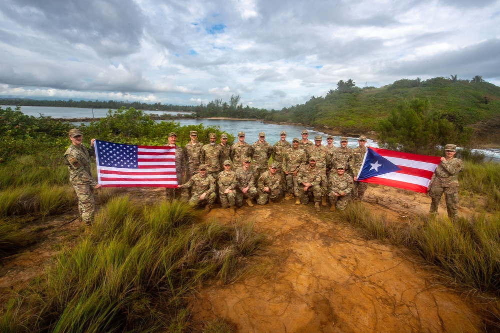 265th CBCS Guard Tour 2025