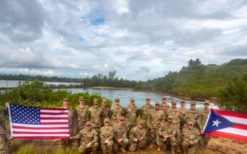 265th CBCS Guard Tour 2025