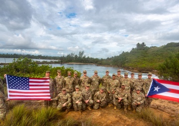 265th CBCS Guard Tour 2025