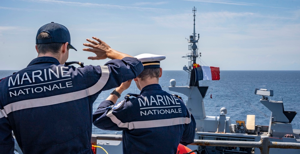 U.S. and French Navy Participate in Exercise Chesapeake 2025