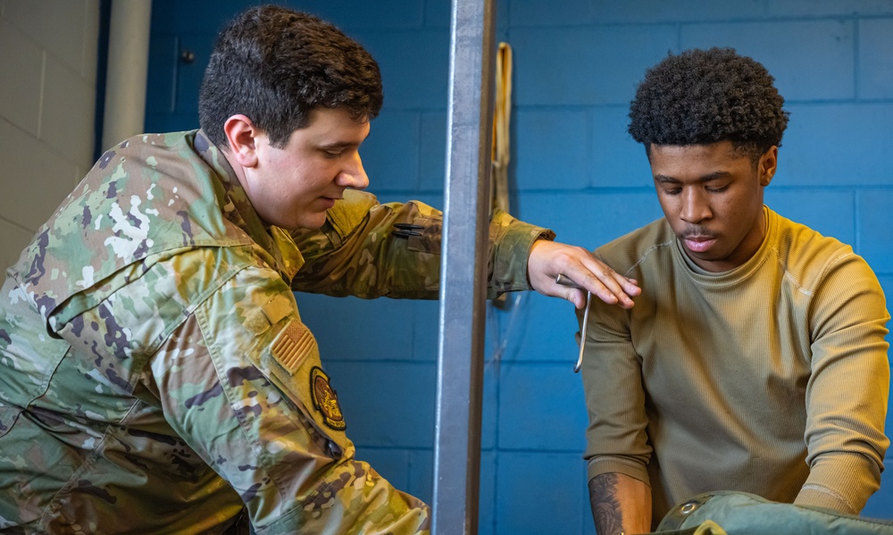 Team Minot Airmen prepare for deployment during Prairie Vigilance 25-1