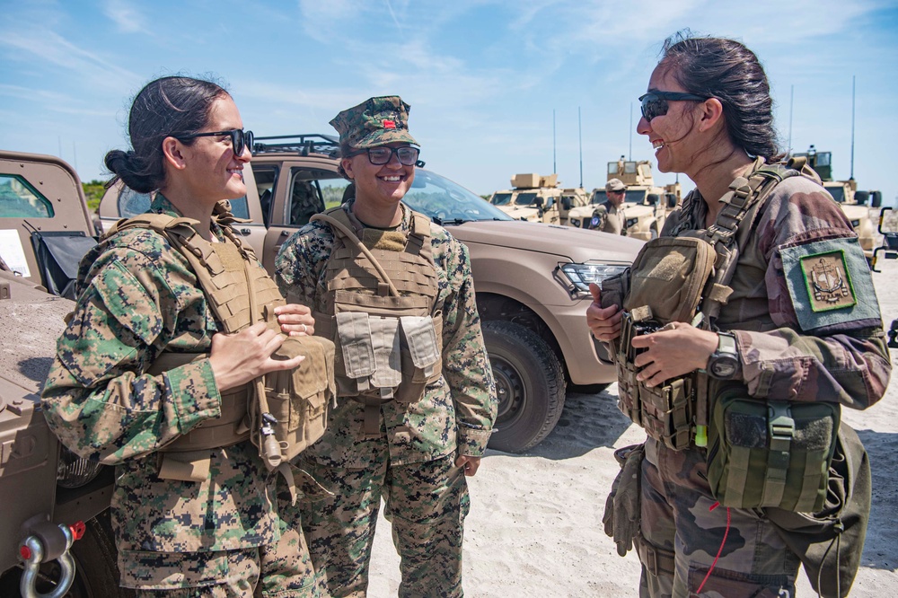 U.S. and French Marines Train During Exercise Chesapeake 25