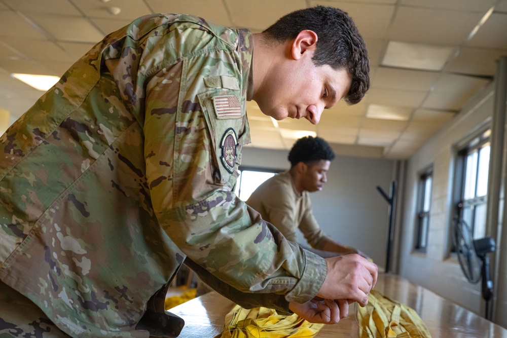 Team Minot Airmen prepare for deployment during Prairie Vigilance 25-1