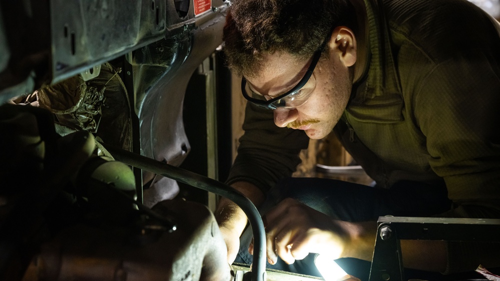 Team Minot Airmen prepare for deployment during Prairie Vigilance 25-1