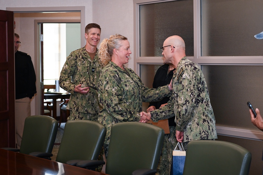 Lt. Cmdr. Borrelli-Boudreau Farewell