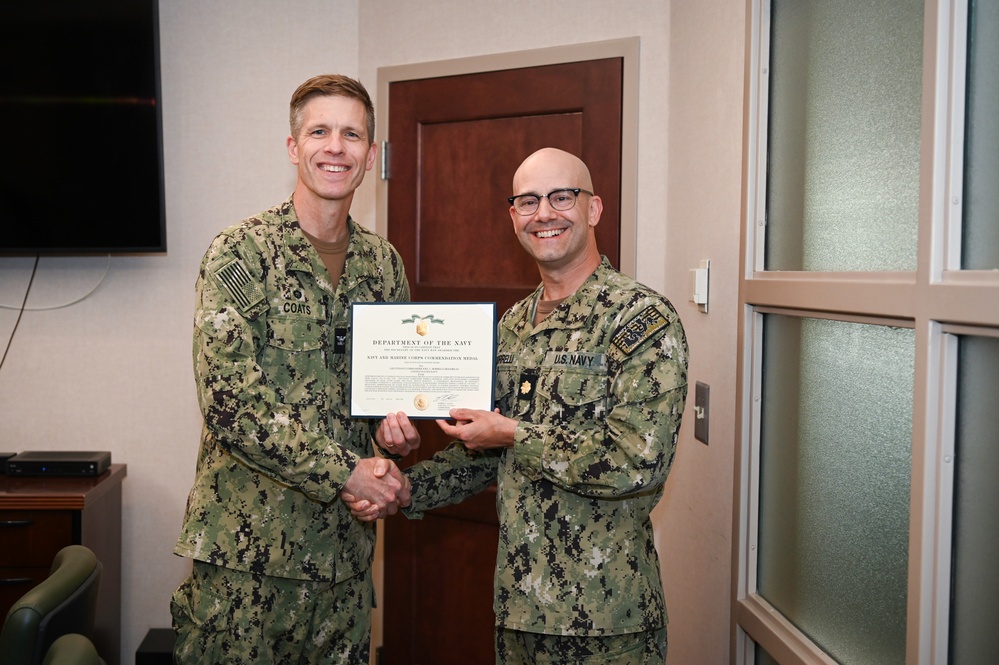 Lt. Cmdr. Borrelli-Boudreau Farewell