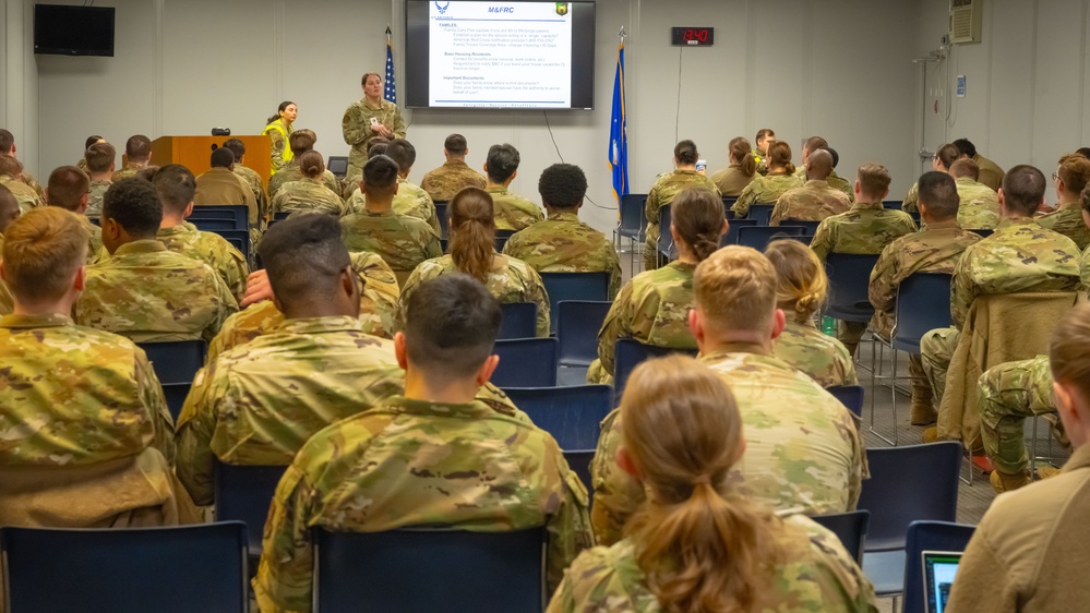 Team Minot Airmen prepare for deployment during Prairie Vigilance 25-1
