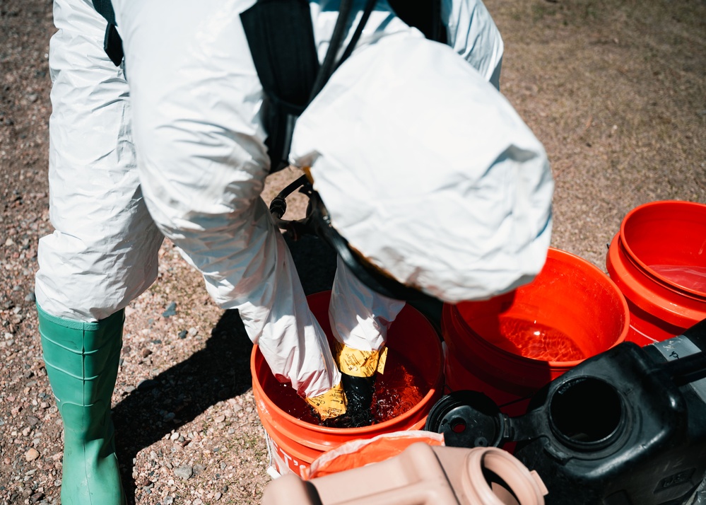EOD Conducts UXO Training