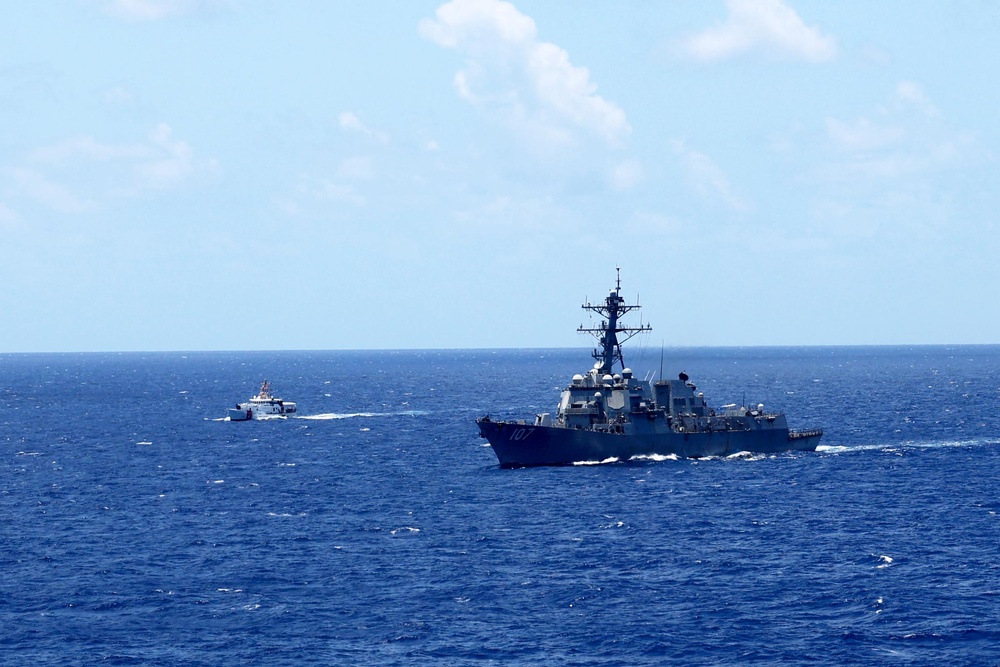 USS Gravely Supports Southern Border 2025 Operations
