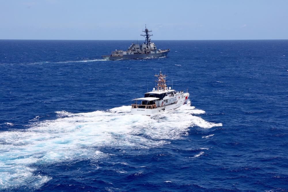 USS Gravely Supports Southern Border 2025 Operations