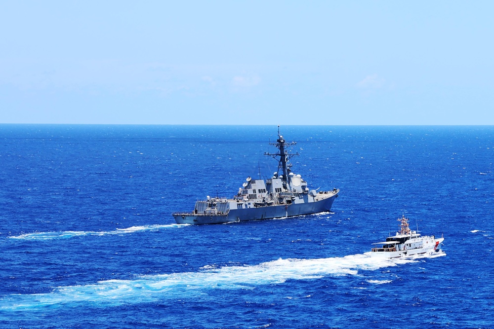 USS Gravely Supports Southern Border 2025 Operations