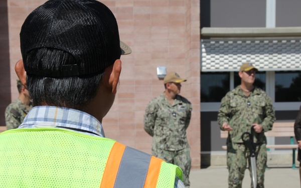 Ribbon Cutting NAS Lemoore New UH Housing