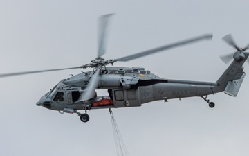 Local fire protection services, Camp Pendleton Marines and Sailors train together during Cory Iverson training exercise