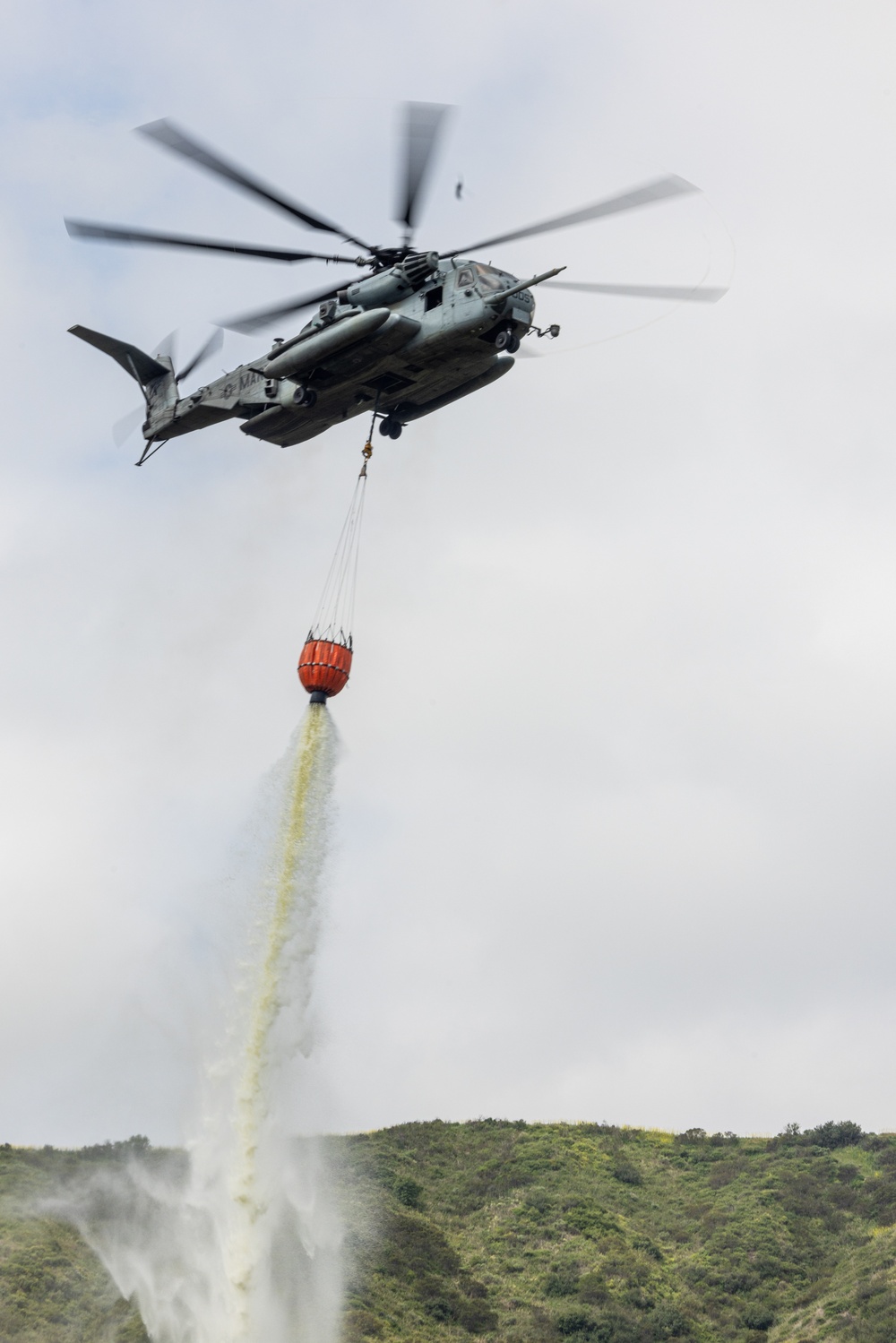 Local fire protection services, Camp Pendleton Marines and Sailors train together during Cory Iverson training exercise
