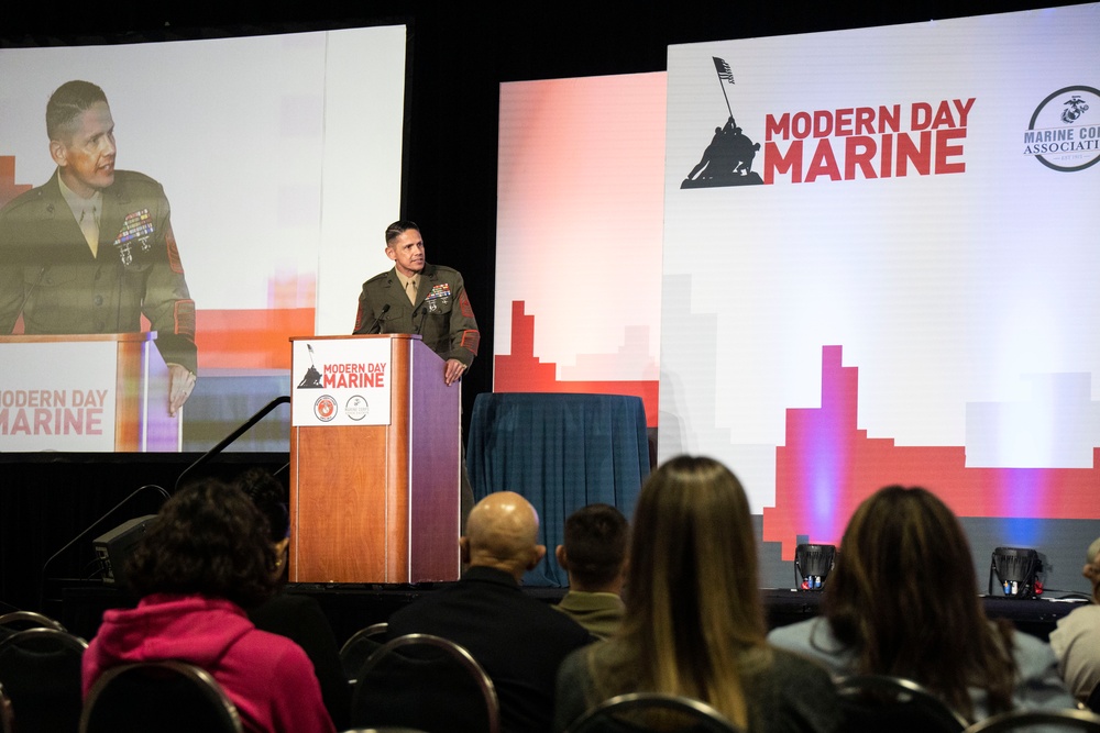 SMMC Ruiz provides closing remarks at Modern Day Marine 2025