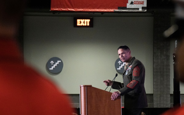 SMMC Ruiz provides closing remarks at Modern Day Marine 2025