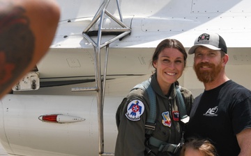 SJAFB honors local educator with Thunderbirds Hometown Hero