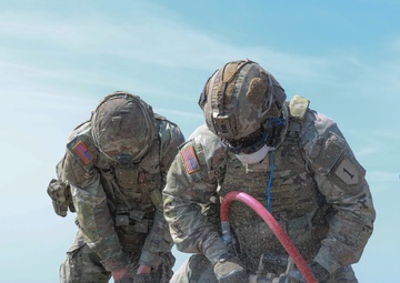 Tulsa District, Fort Riley Soldiers conduct mutually beneficial tower demolition in Kansas
