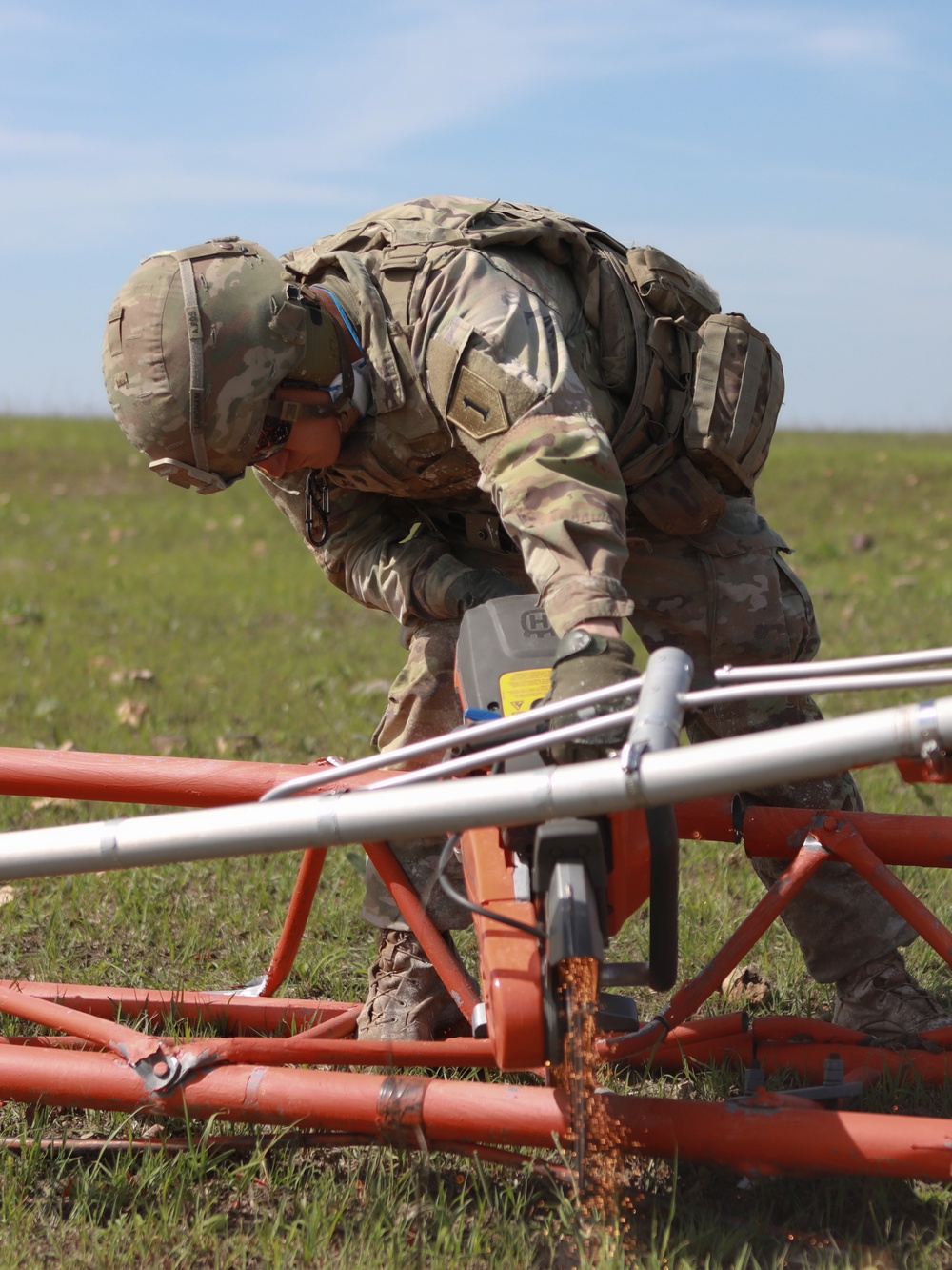 Tulsa District, Fort Riley Soldiers conduct mutually beneficial tower demolition in Kansas