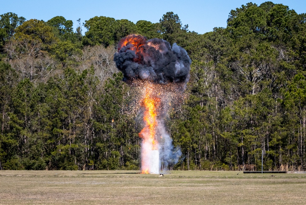 EOD Airshow practice