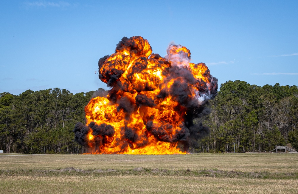 EOD Airshow practice