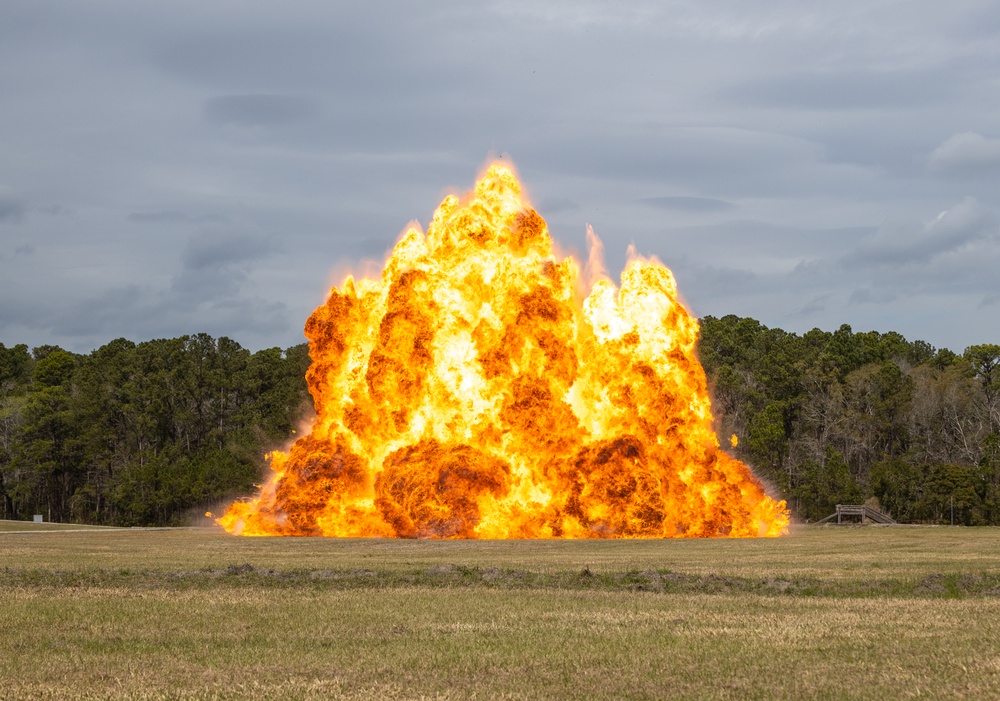 EOD Airshow practice