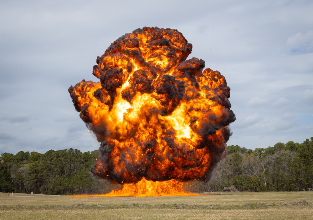 EOD Airshow practice