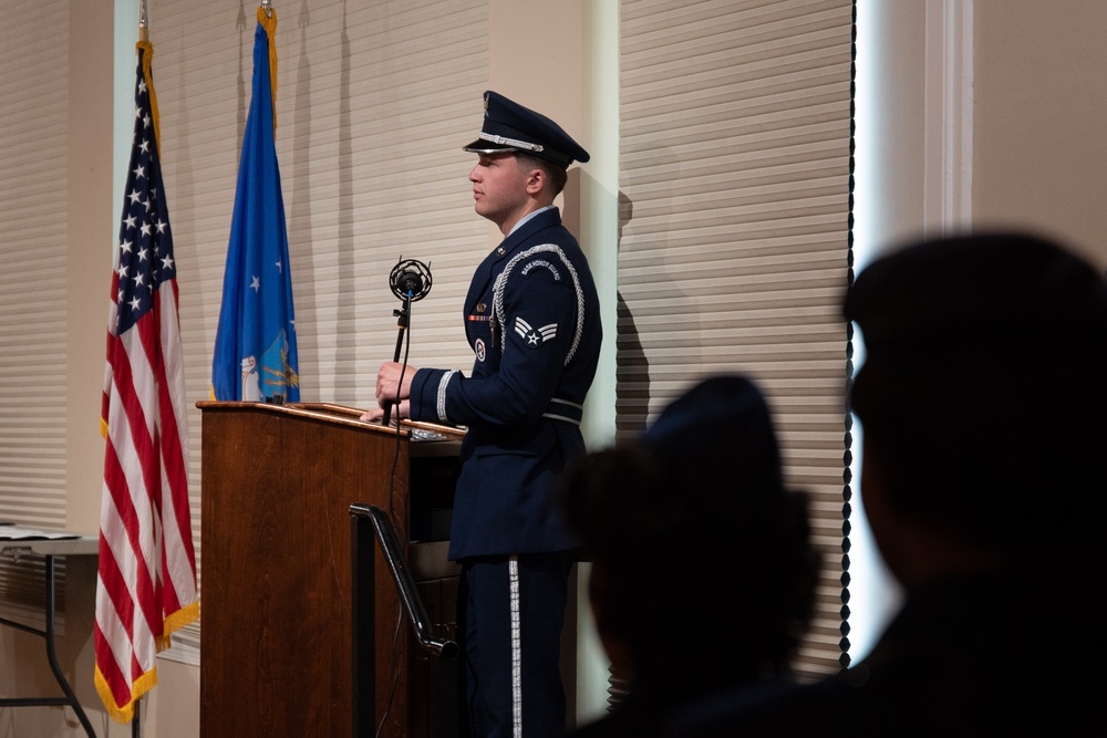 Seymour Johnson Base Honor Guard Graduation