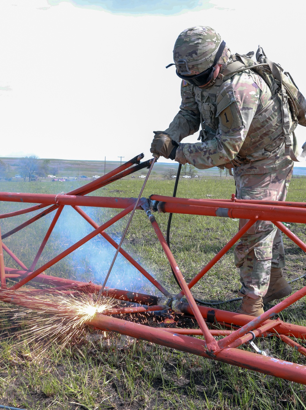 Tulsa District, Fort Riley Soldiers conduct mutually beneficial tower demolition in Kansas