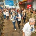OREGON NATIONAL GUARD SOLDIERS WELCOME VETERANS HOME  FROM HONOR FLIGHT