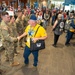 OREGON NATIONAL GUARD SOLDIERS WELCOME VETERANS HOME  FROM HONOR FLIGHT